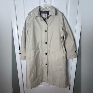 Barbour Camilla Waterproof Trench Coat in Mist 12